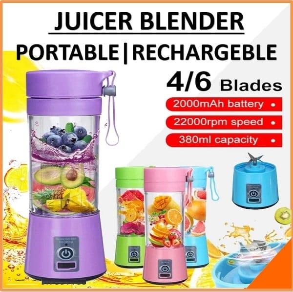 Portable USB Rechargeable Juicer Blender