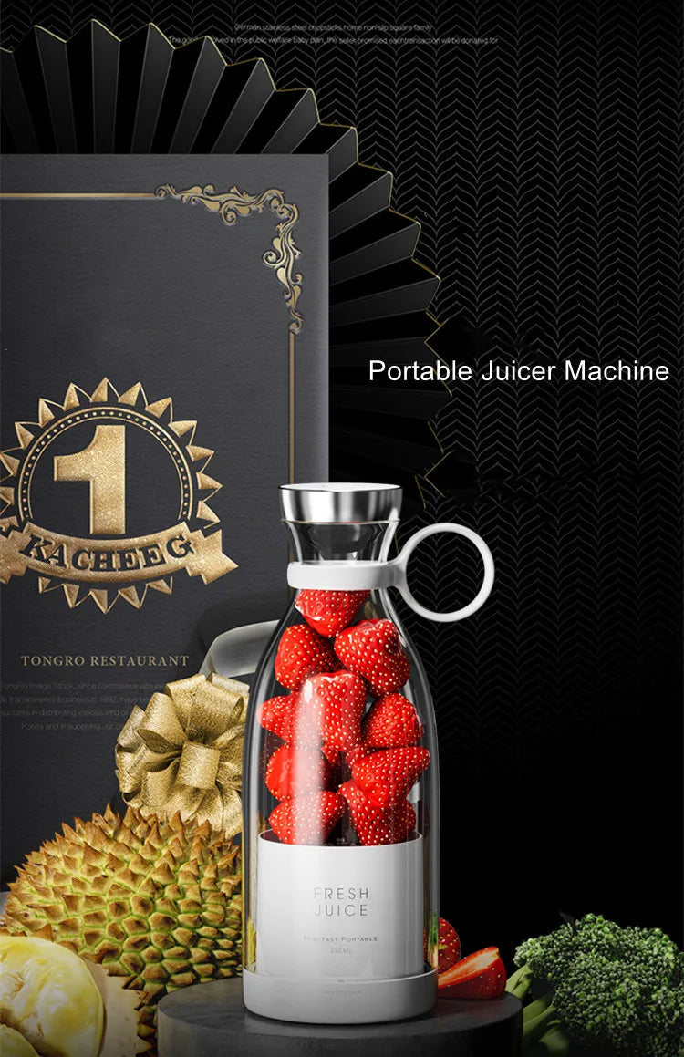 Portable Juicer Blender USB Rechargeable